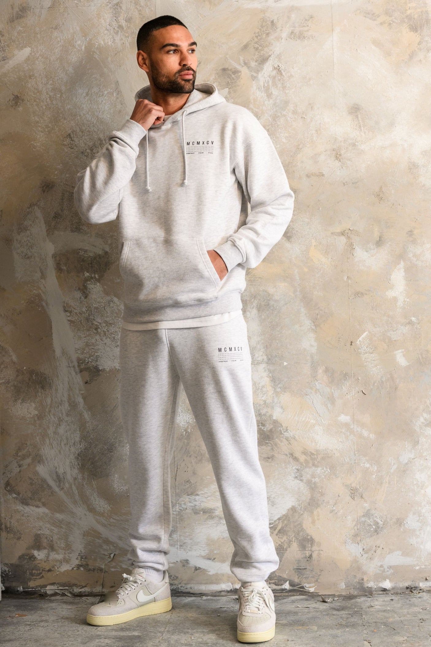 FENTON JOGGERS - GREY MARL