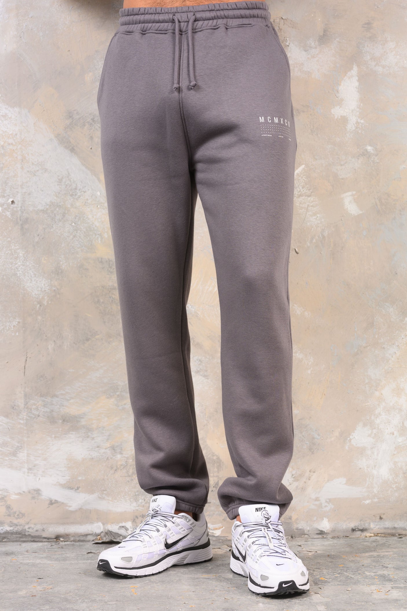 FENTON CUFFED JOGGERS - CHARCOAL