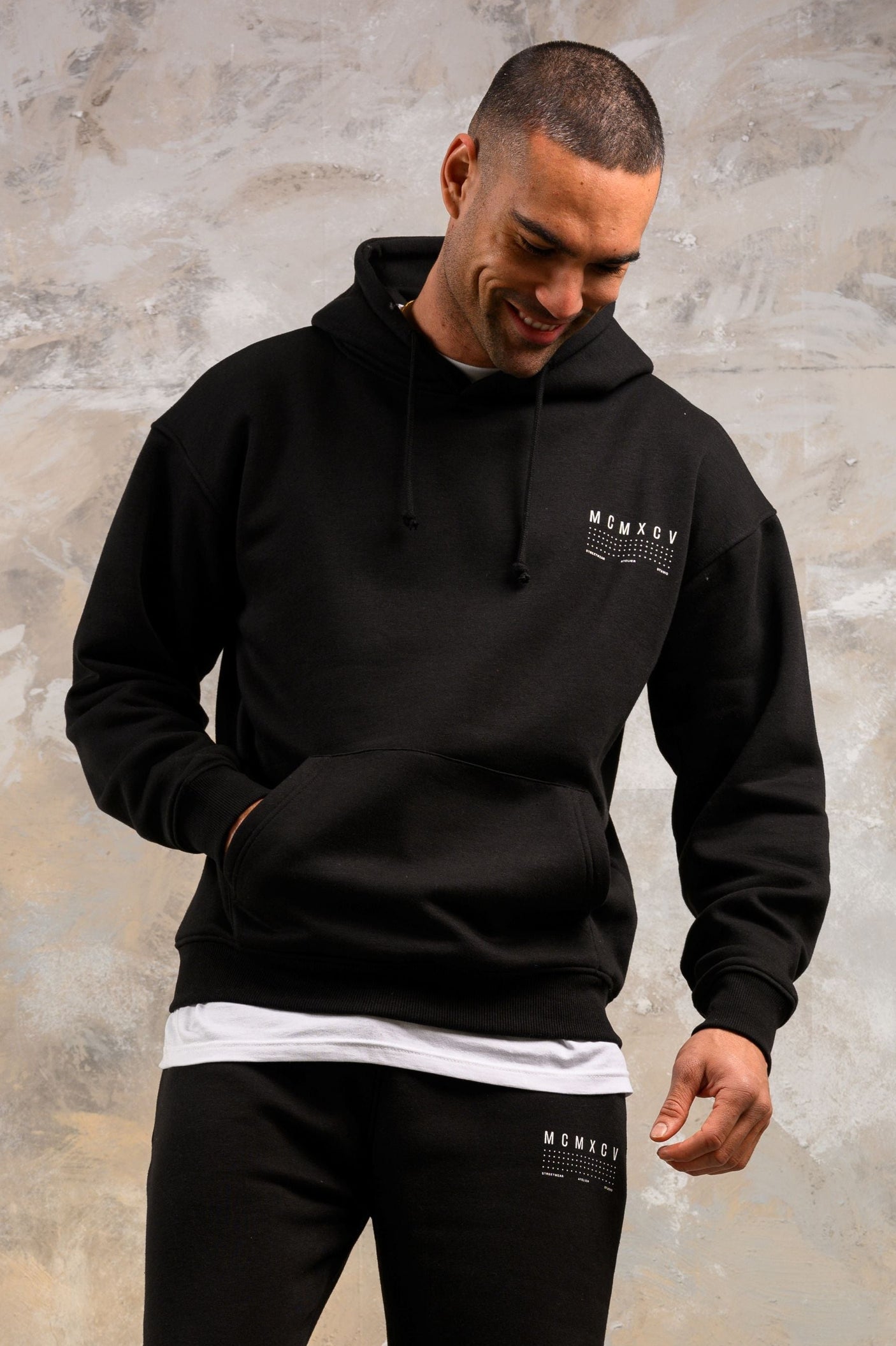 FENTON CUFFED JOGGER - BLACK