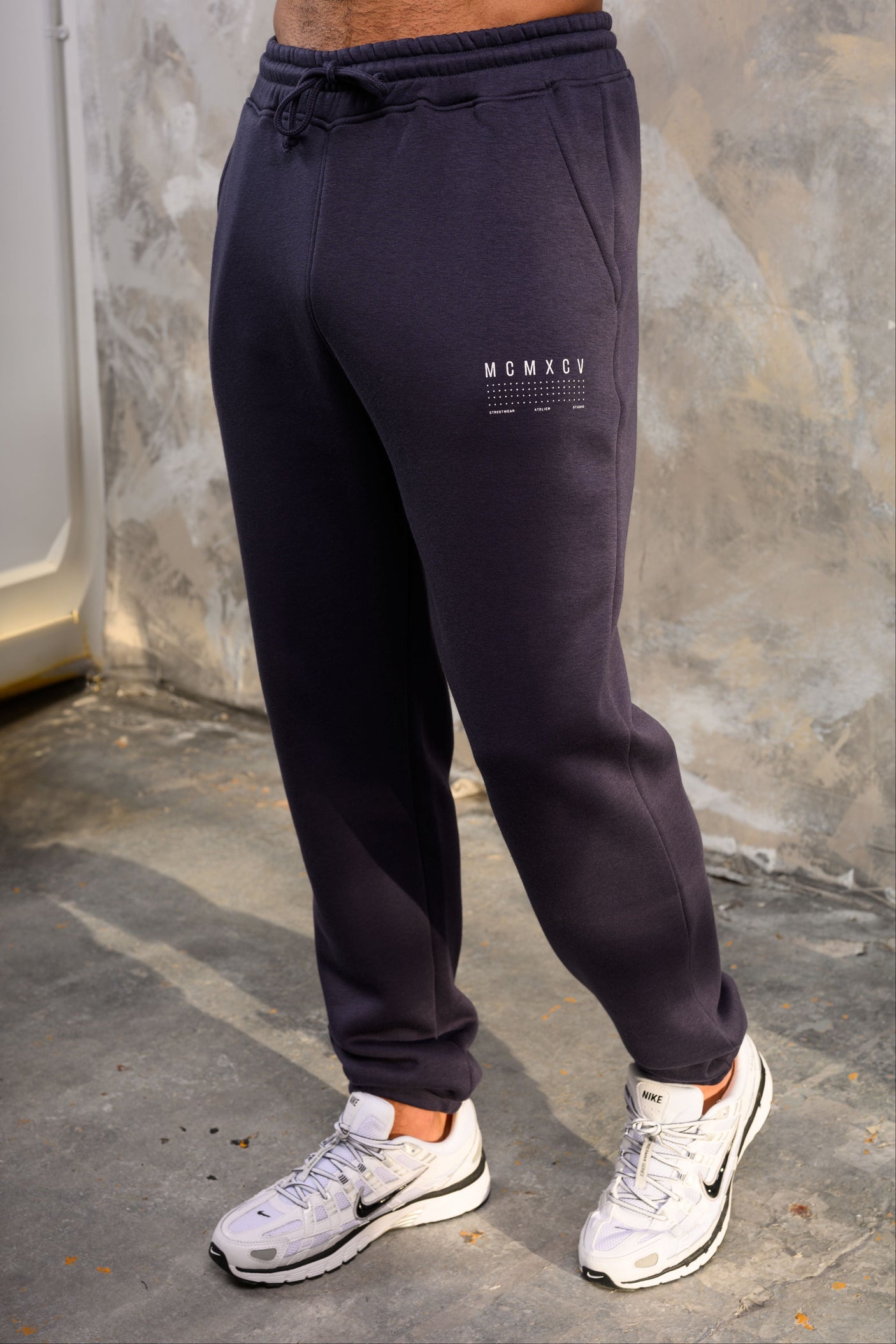 FENTON CUFFED JOGGER- NAVY