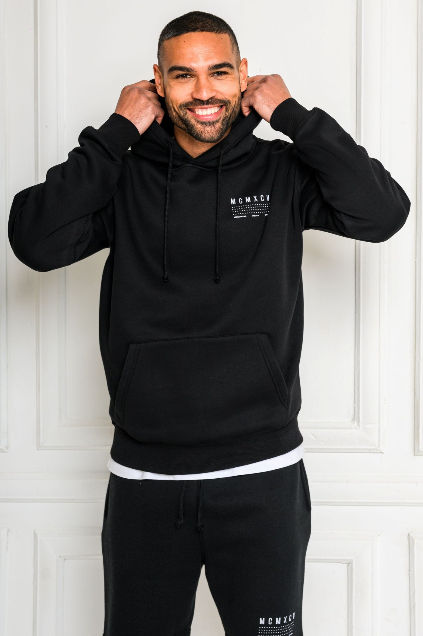 FENTON CUFFED JOGGER - BLACK