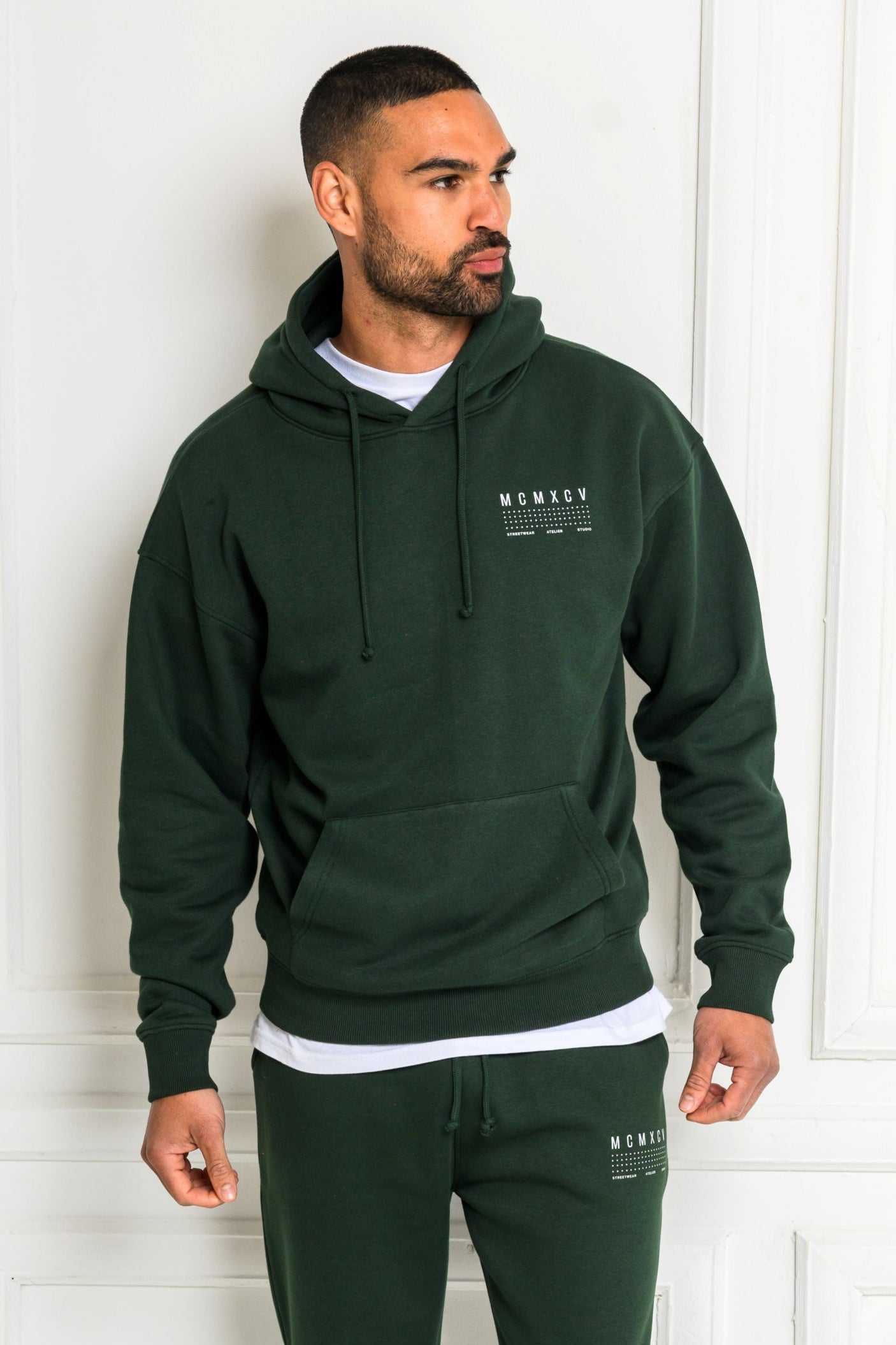 FENTON HOODIE - HUNTER GREEN