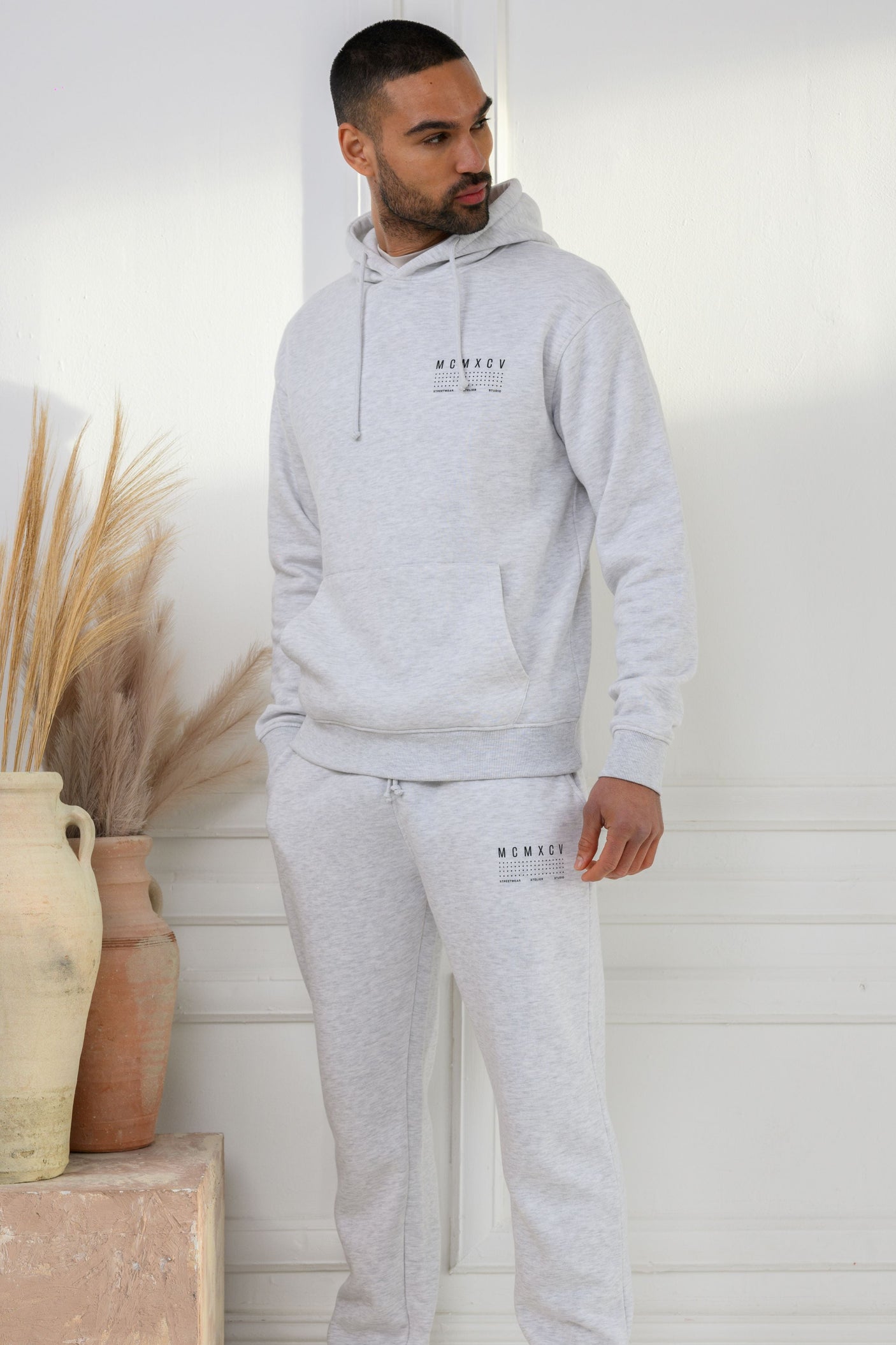 FENTON JOGGERS - GREY MARL