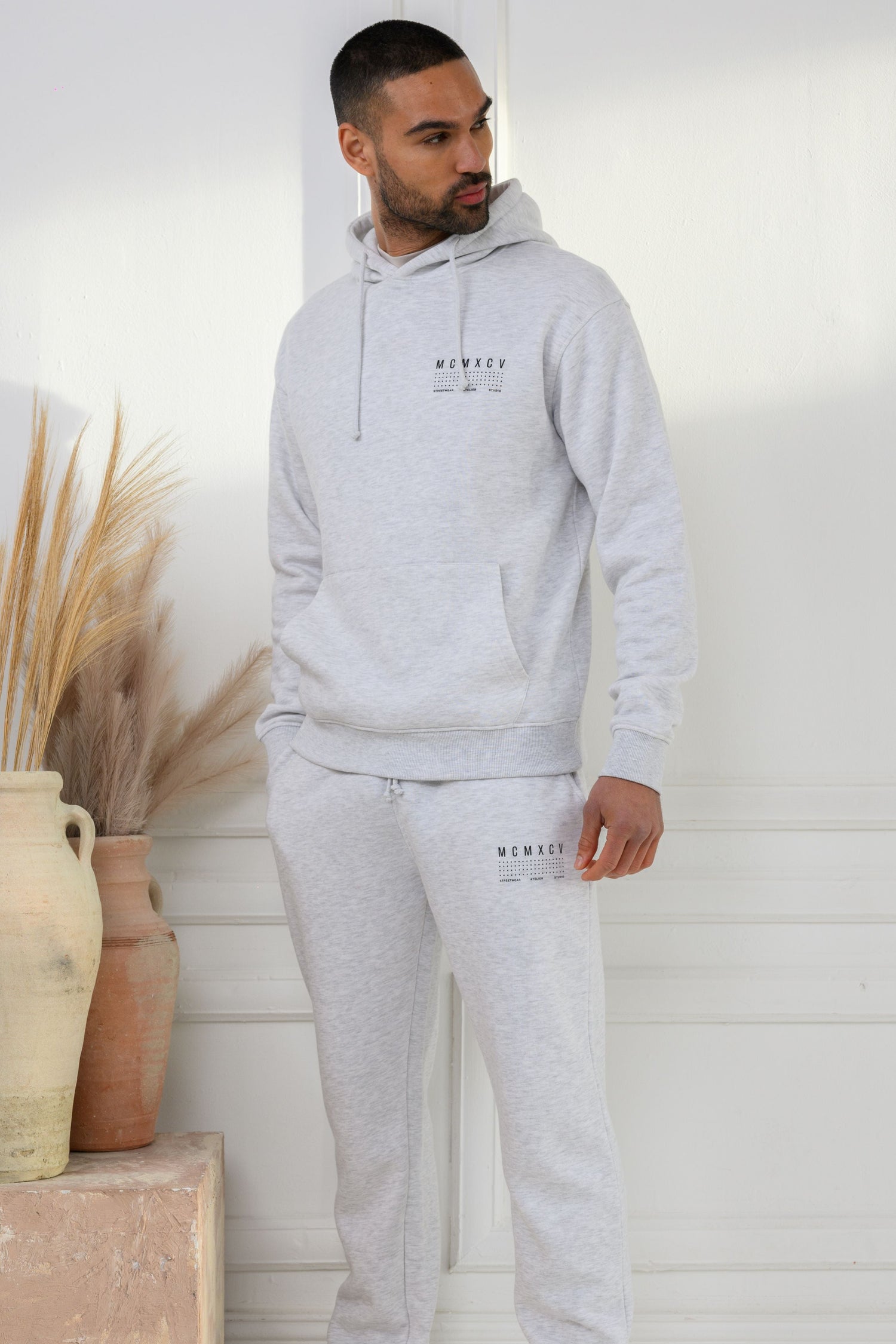FENTON JOGGERS - GREY MARL