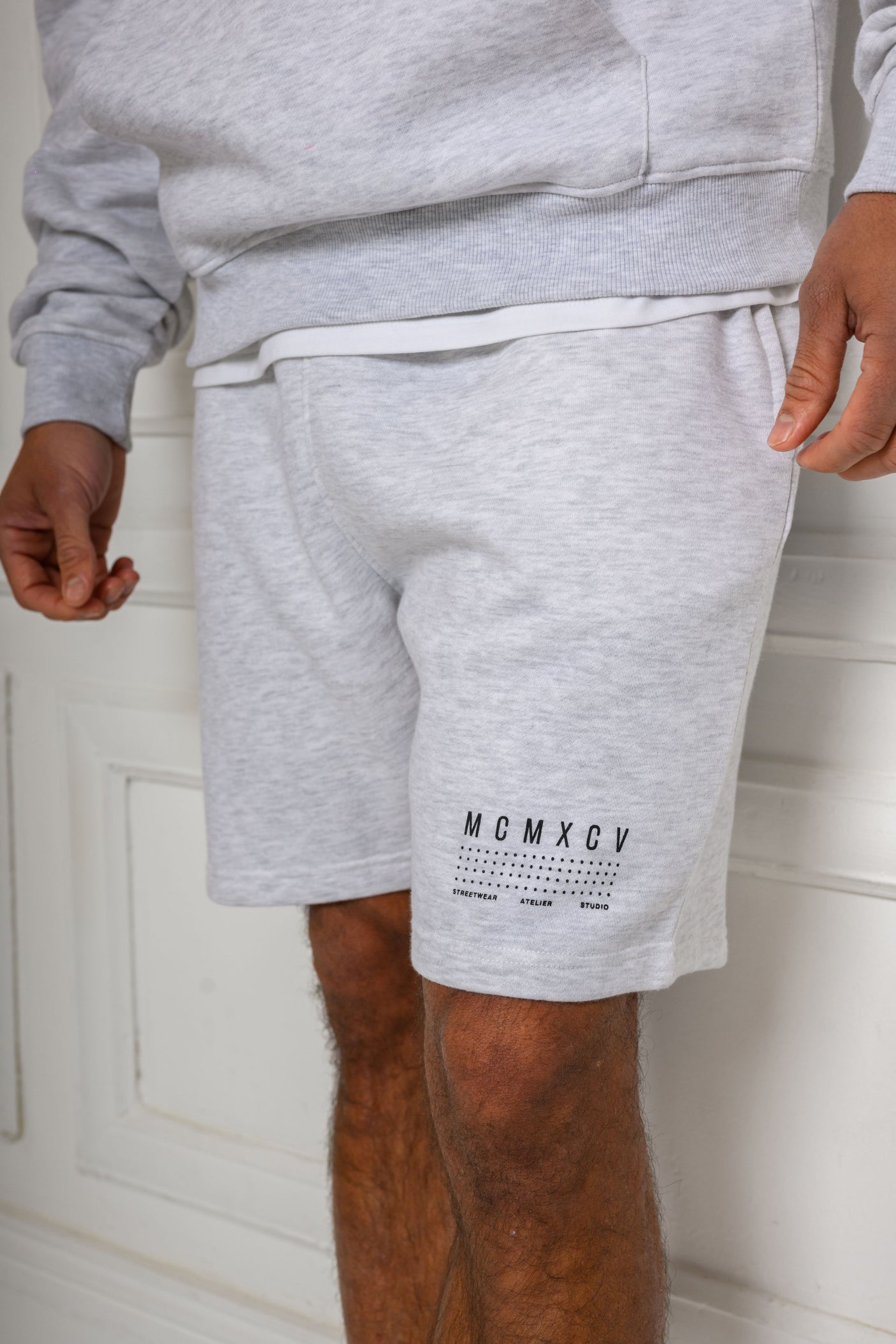 FENTON SHORT - GREY MARL