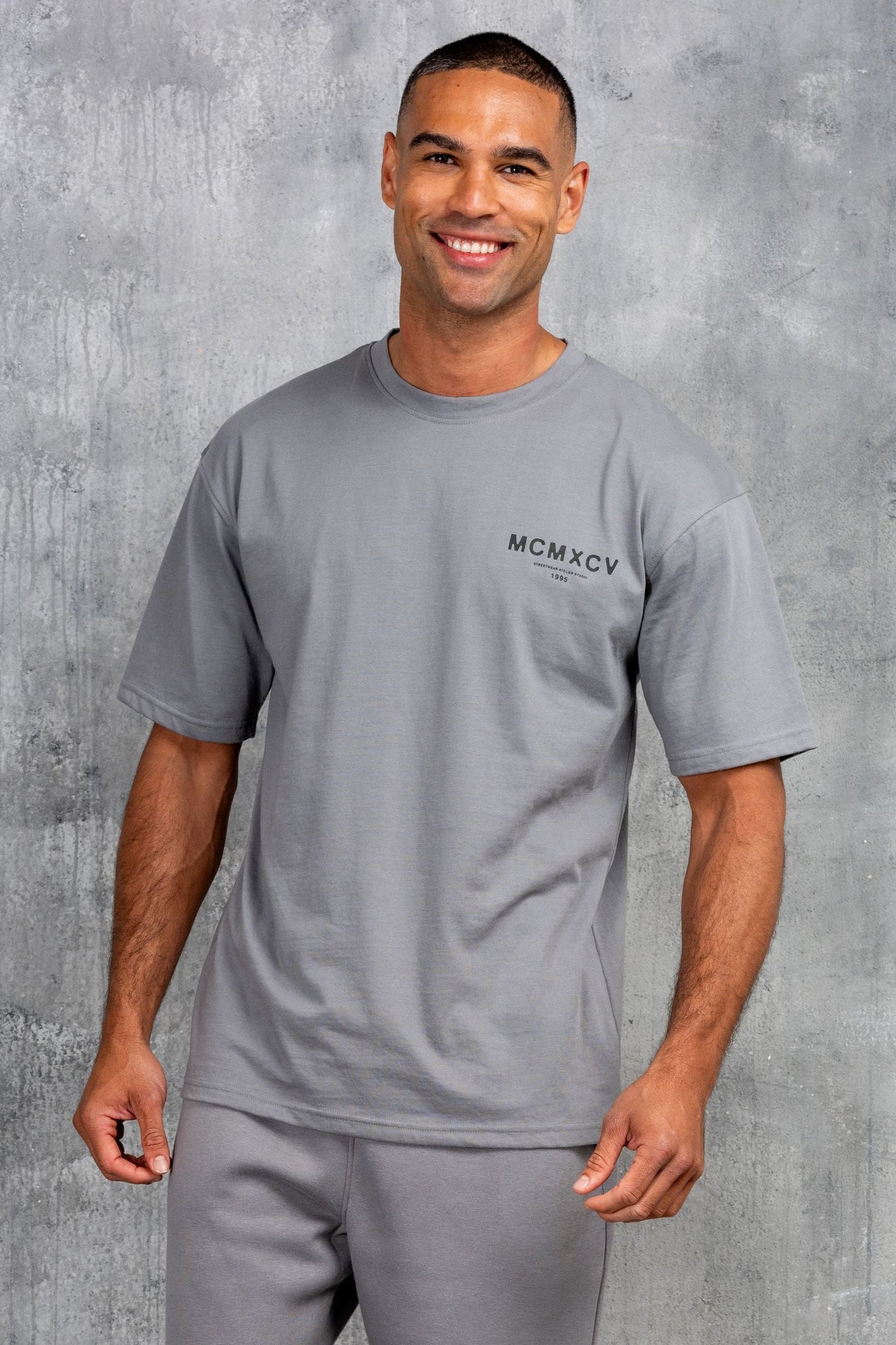 GAMBIT TEE - LAVA GREY