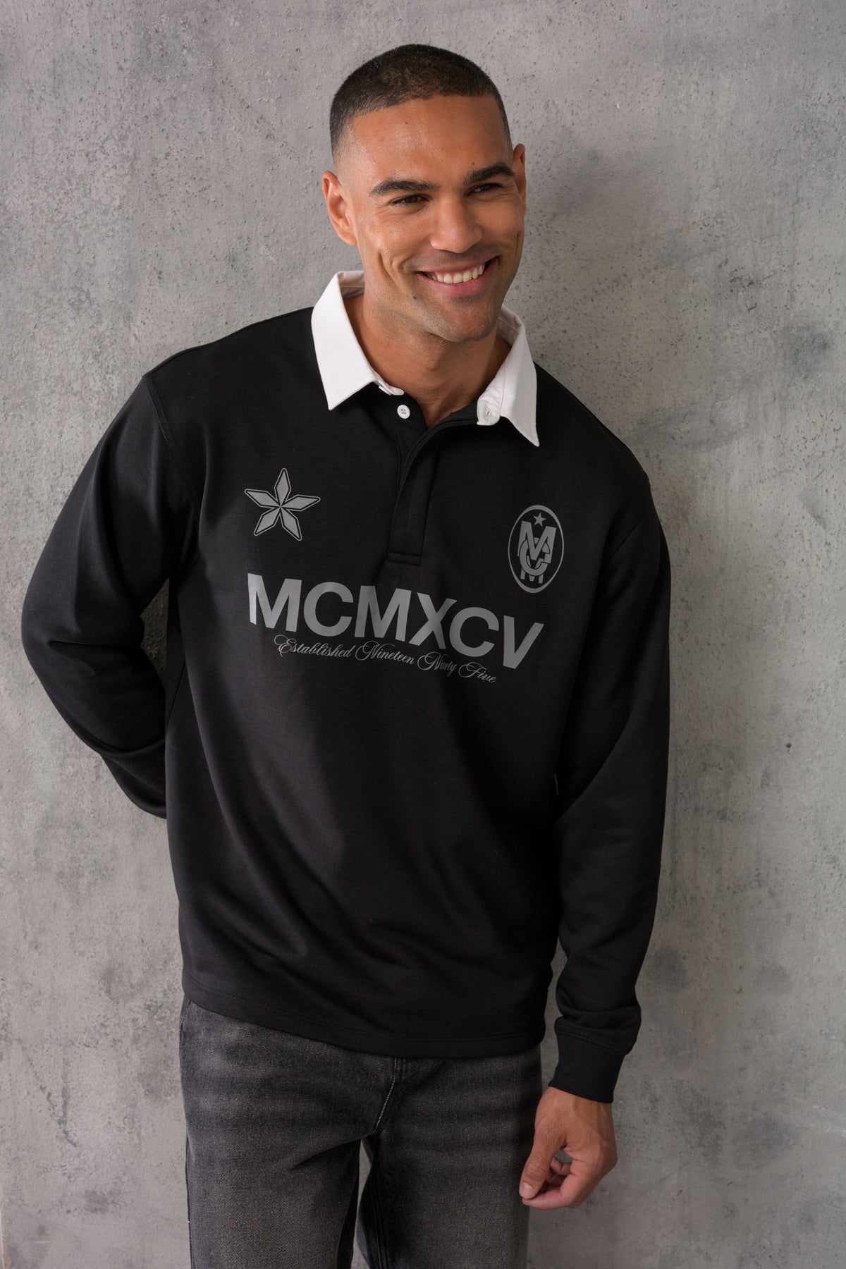 HAMPTON POLO SHIRT - BLACK