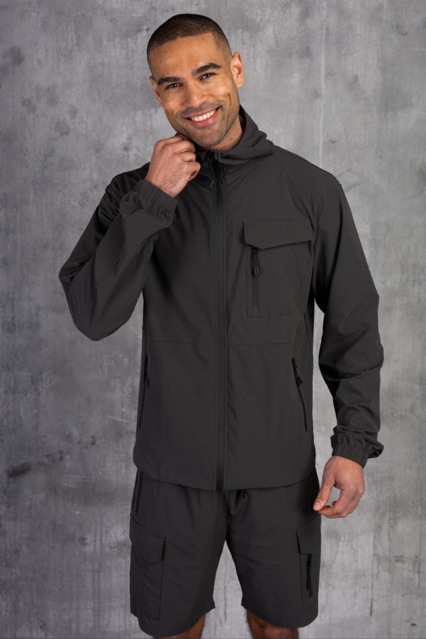 JETSTAR JACKET - IRON GREY