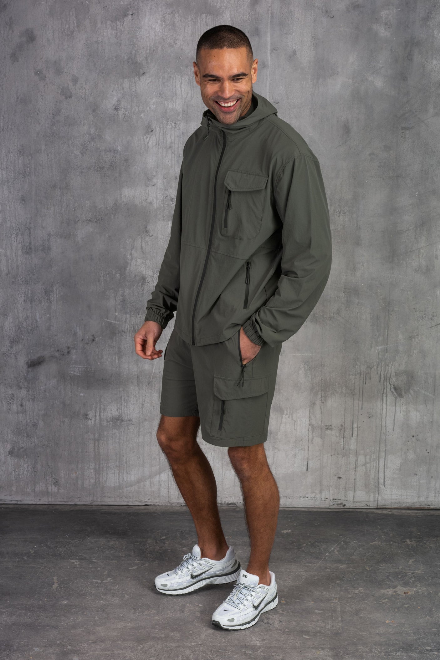 JETSTAR JACKET - DK KHAKI