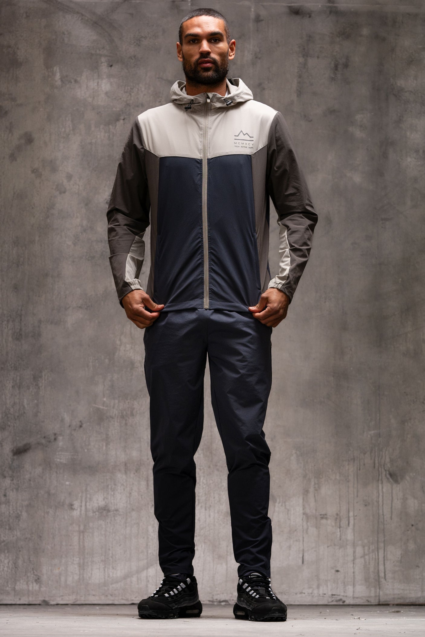 PULSE TECH JACKET & PANT - STONE/OMBRE/CHARCOAL