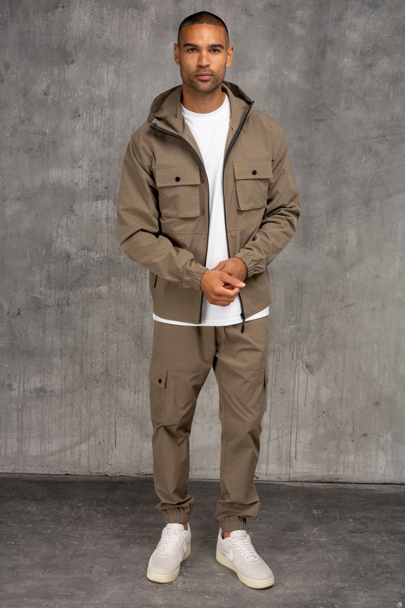 UNIT JACKET & PANT - TAUPE