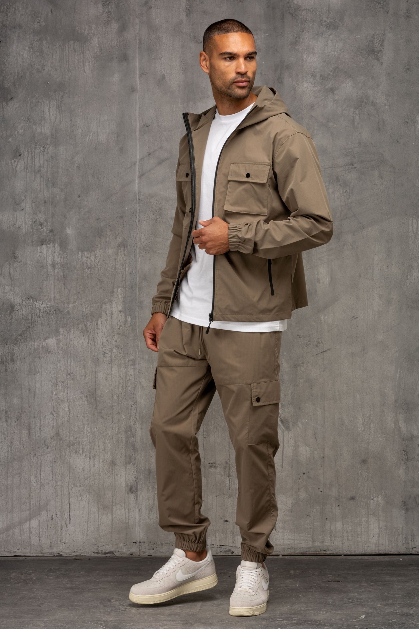 UNIT JACKET & PANT - TAUPE