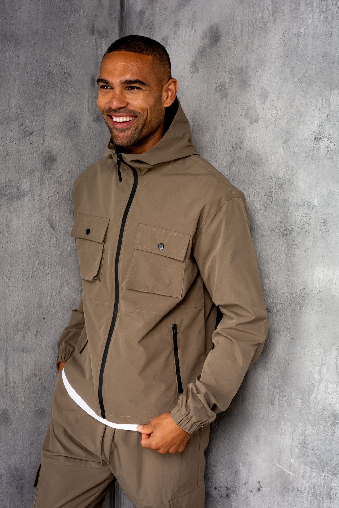 UNIT JACKET & PANT - TAUPE