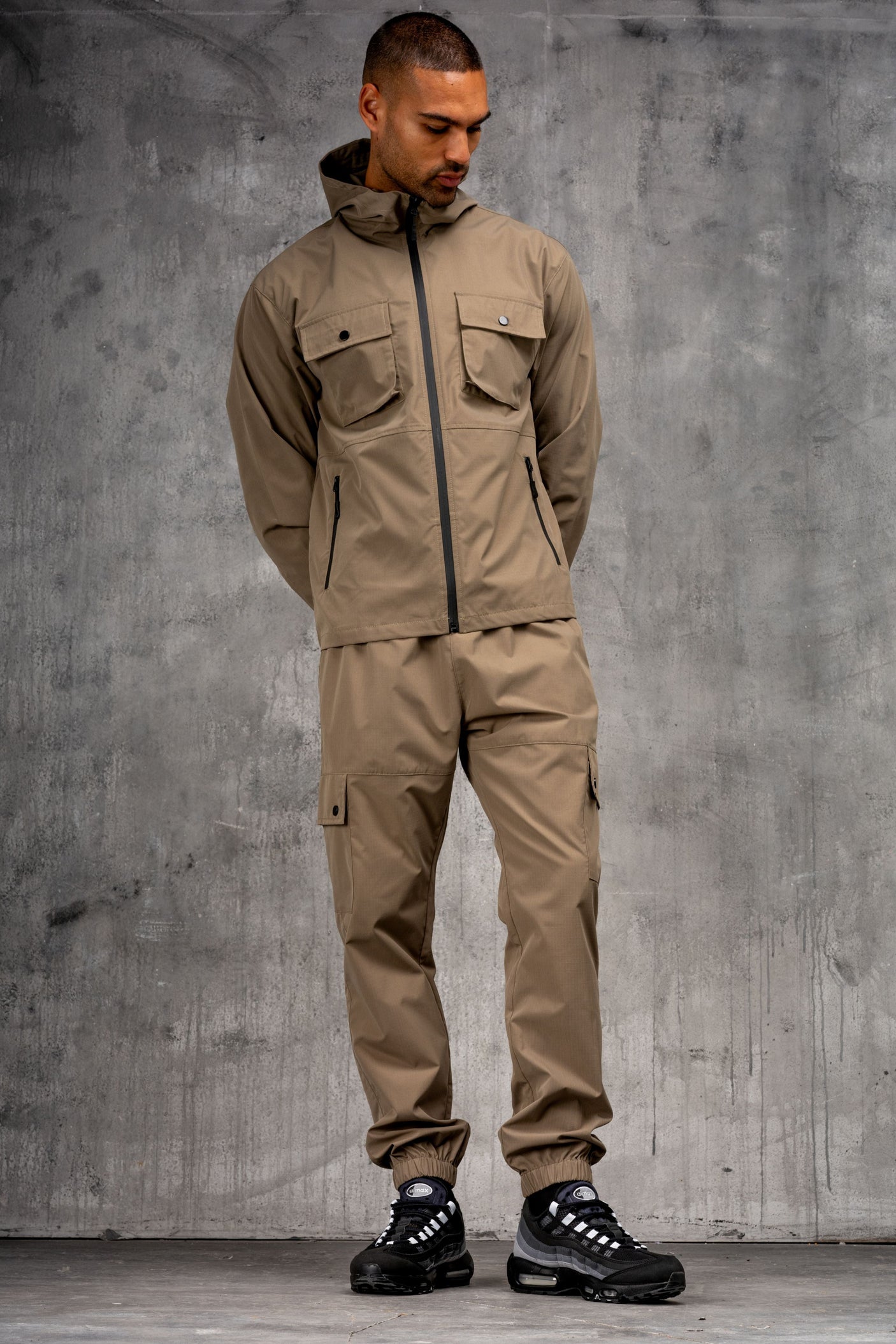 UNIT TRACKSUIT - TAUPE