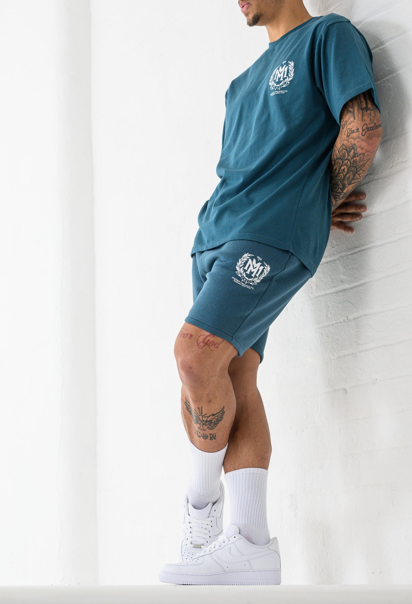 CREST SHORT - TEAL