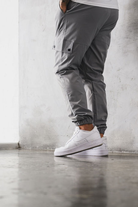 UNIT CARGO PANTS - MID GREY