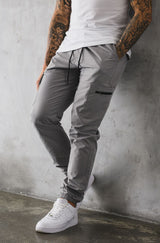 CORP CARGO PANTS - MID GREY