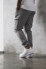 CORP CARGO PANTS - MID GREY