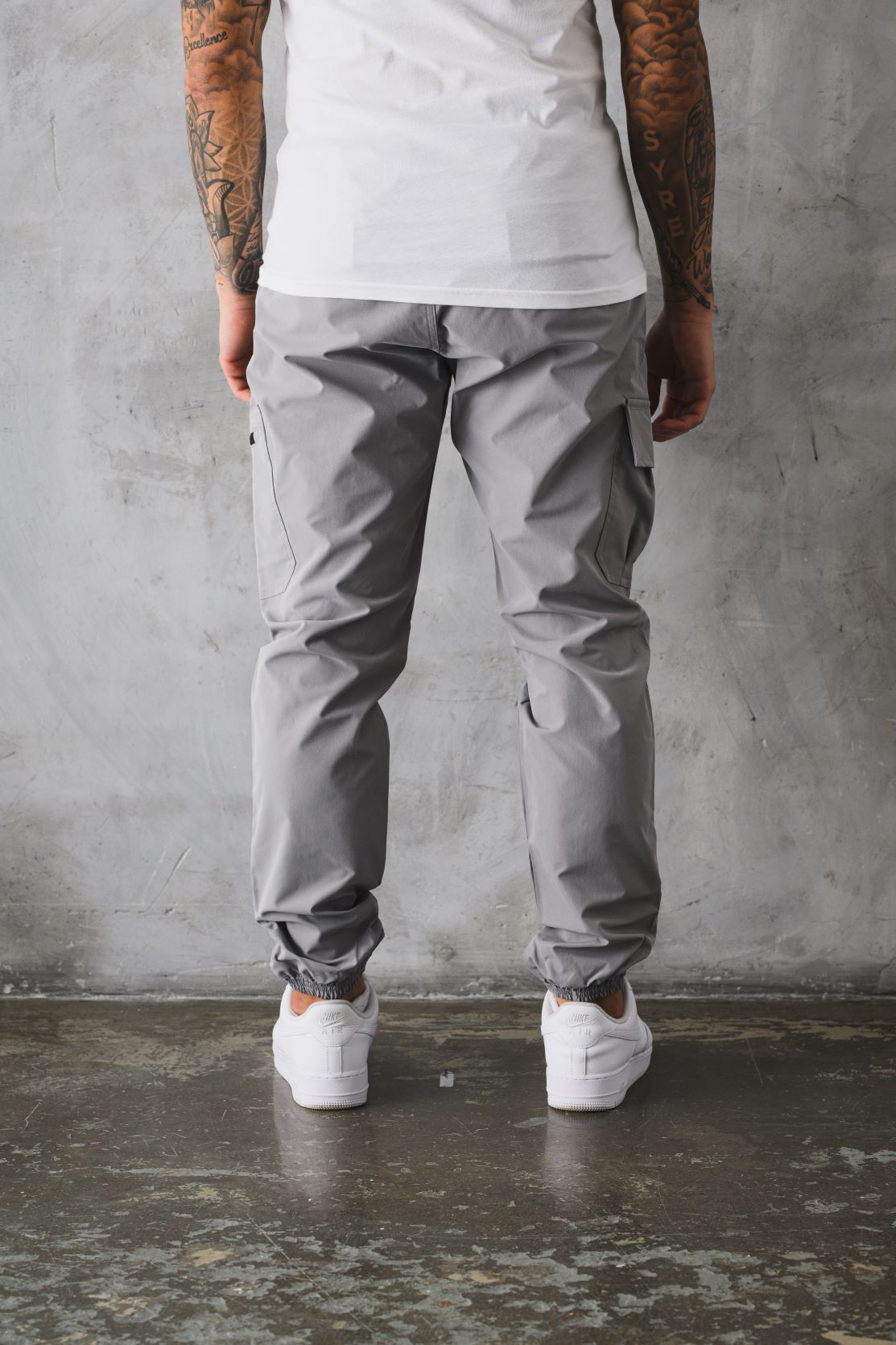 CORP CARGO PANTS - MID GREY