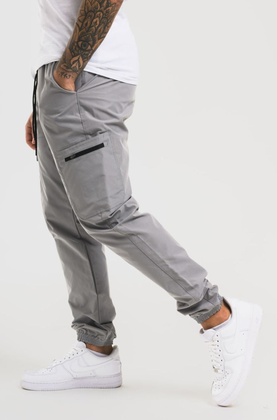 CORP V2 CARGO PANTS - LAVA GREY