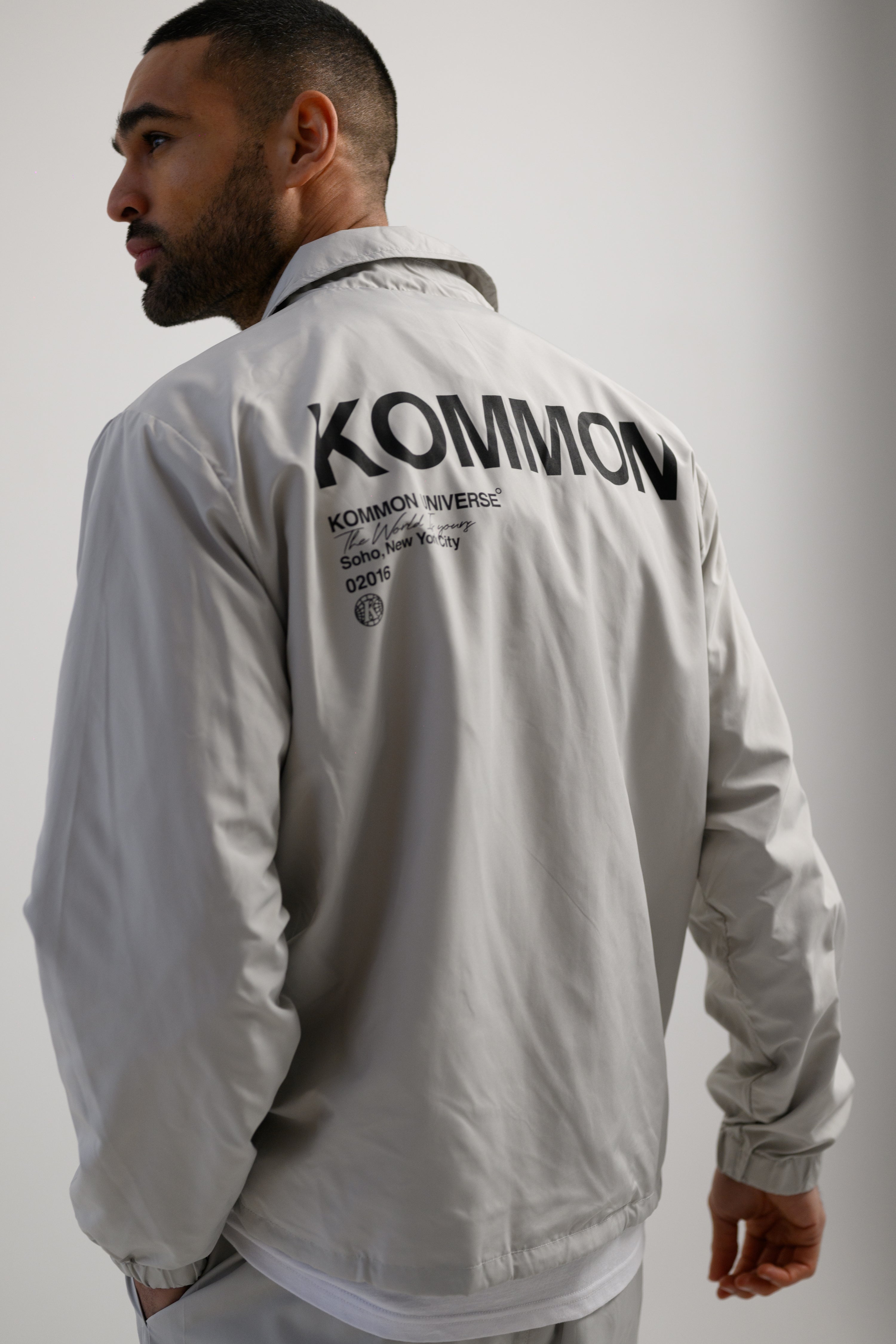THE KEL COACH JACKET - GREY – Beck and Hersey