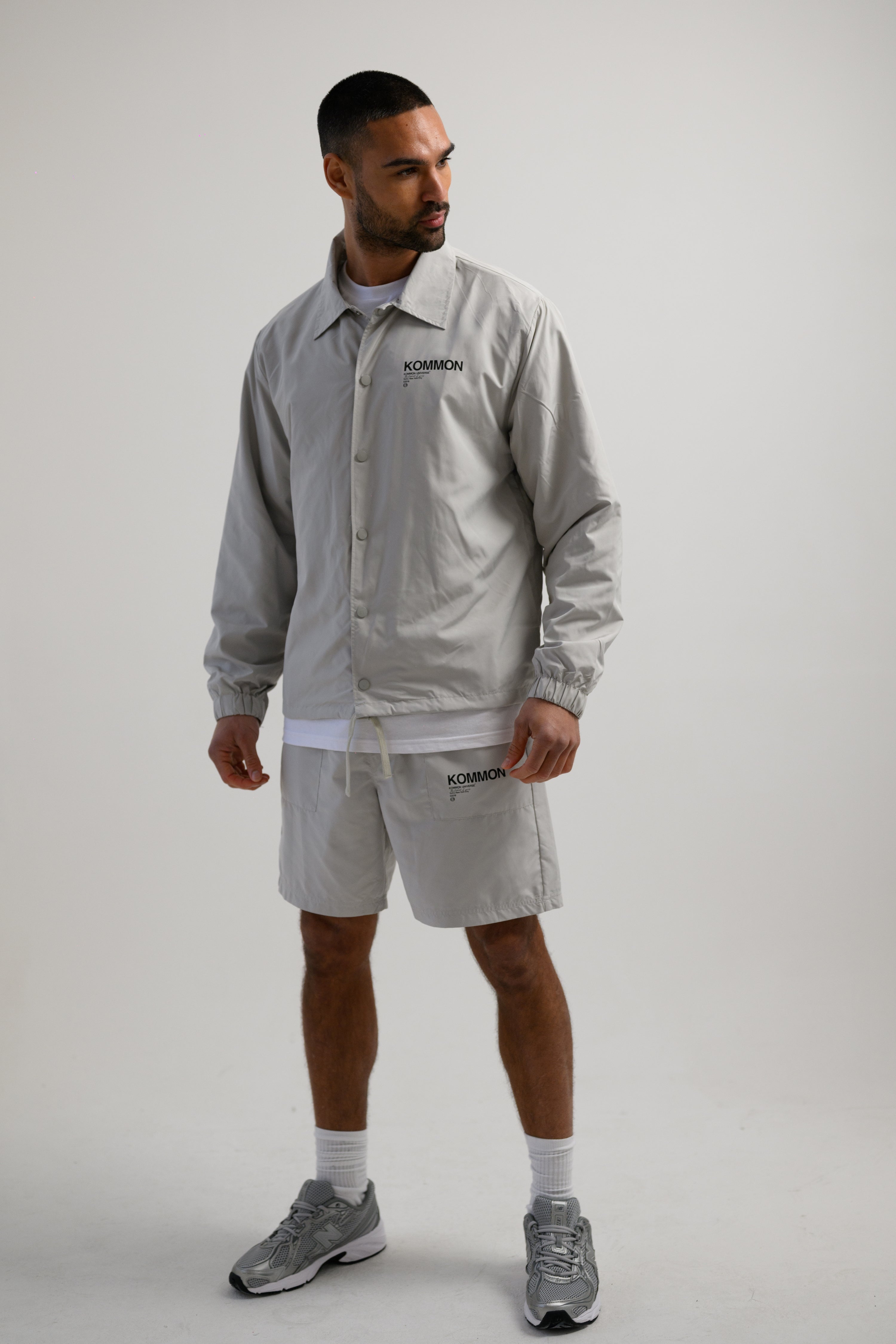 THE KEL COACH JACKET - GREY – Beck and Hersey