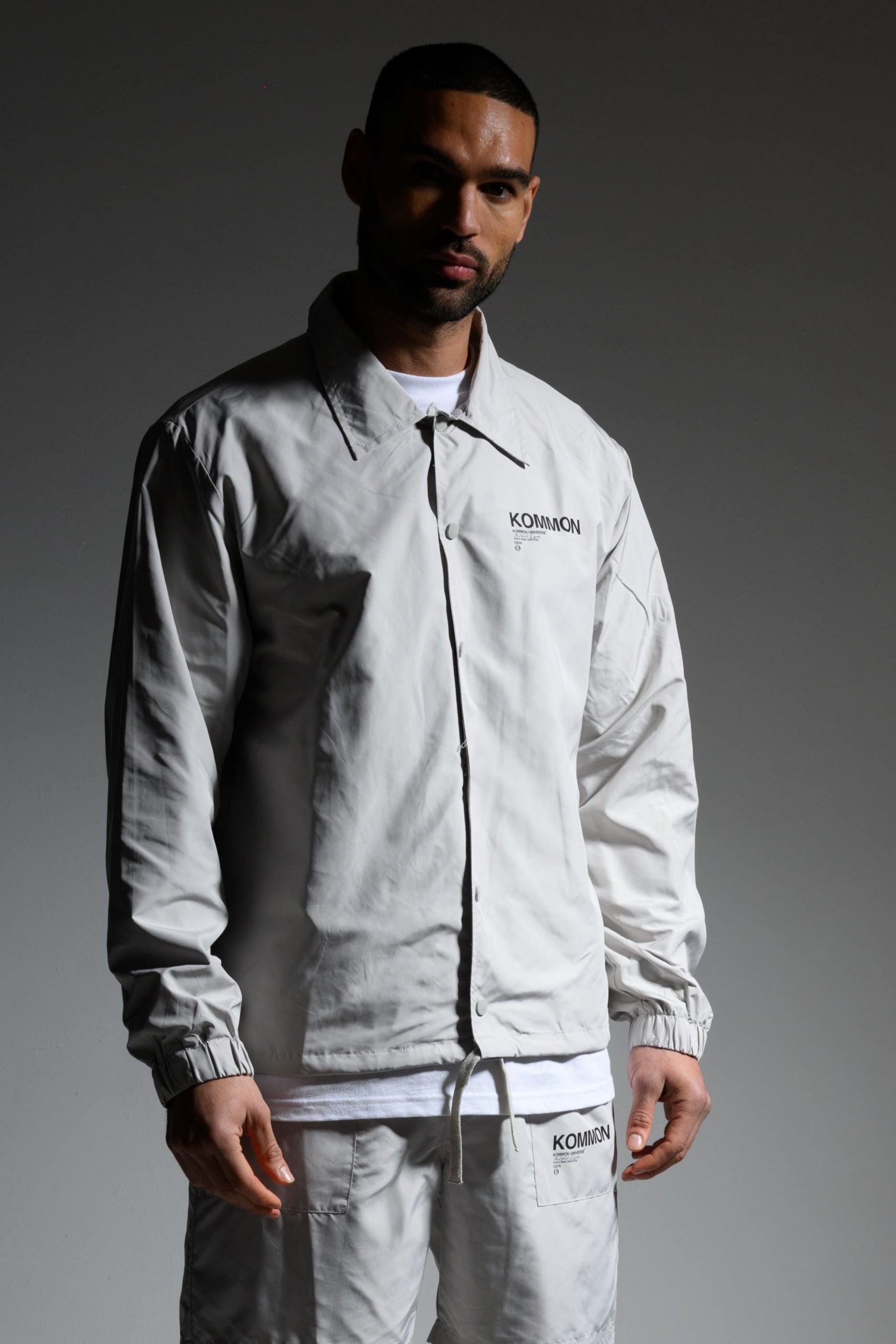 新品 Kelen レアなデッドストック品 COACH JACKET Lサイズ THE KEL COACH JACKET - GREY – Beck and Hersey