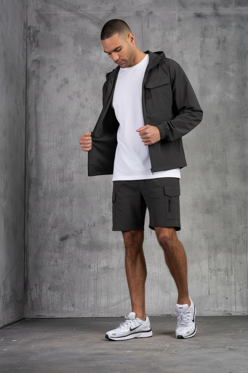JETSTAR JACKET - IRON GREY