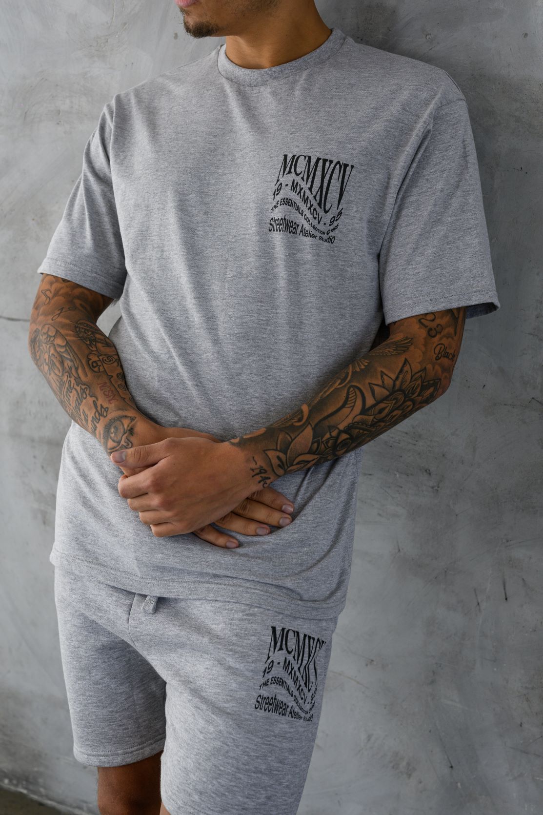 APEX TWIN SET - GREY MARL