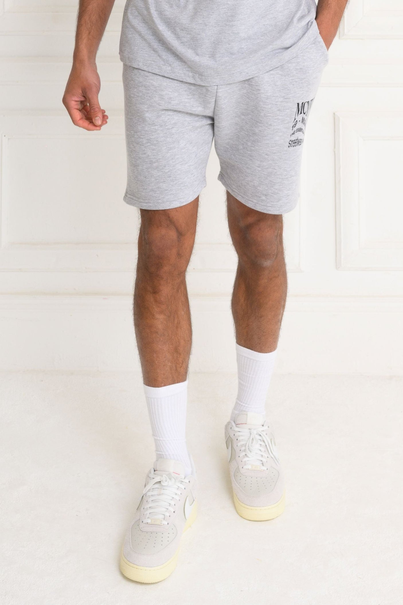 APEX SHORT - GREY MARL