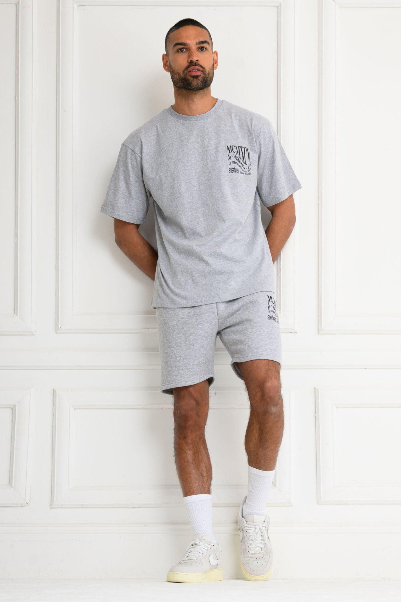 APEX T-SHIRT - GREY MARL