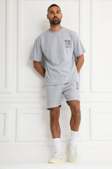 APEX SHORT - GREY MARL