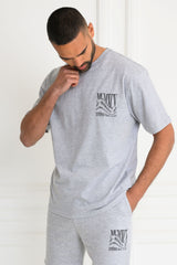 APEX T-SHIRT - GREY MARL