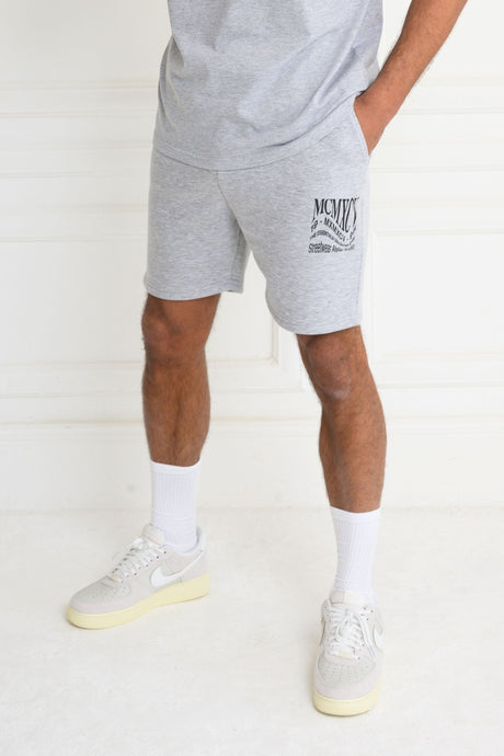 APEX SHORT - GREY MARL