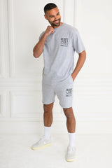 APEX T-SHIRT - GREY MARL