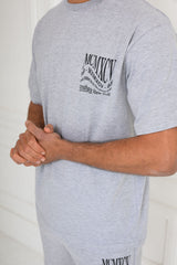APEX T-SHIRT - GREY MARL