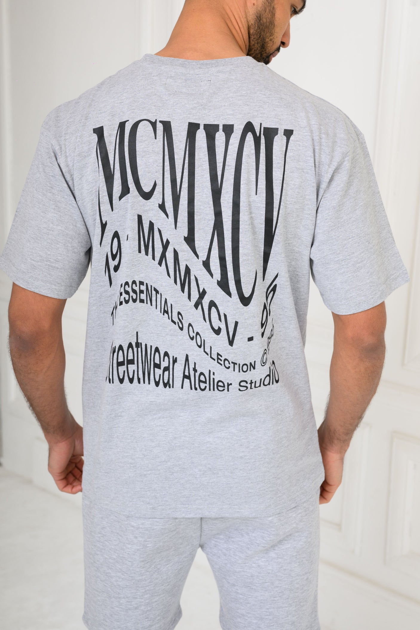 APEX T-SHIRT - GREY MARL