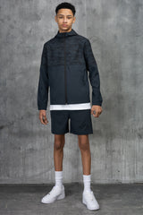 ARMOUR JUNIOR TECH JACKET & SHORT - OMBRE/BLACK