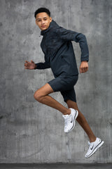 ARMOUR JUNIOR TECH JACKET & SHORT - OMBRE/BLACK