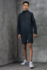 ARMOUR JUNIOR TECH JACKET & SHORT - OMBRE/BLACK