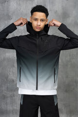 SURGE JUNIOR TECH JACKET & SHORT - SILVER/BLACK