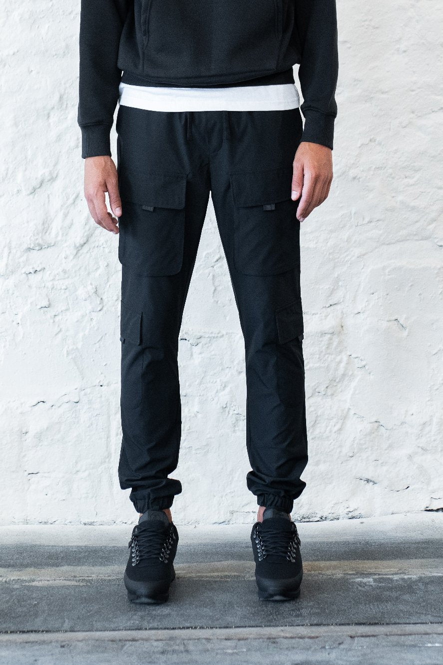 DIVISION V2 CARGO PANTS - BLACK