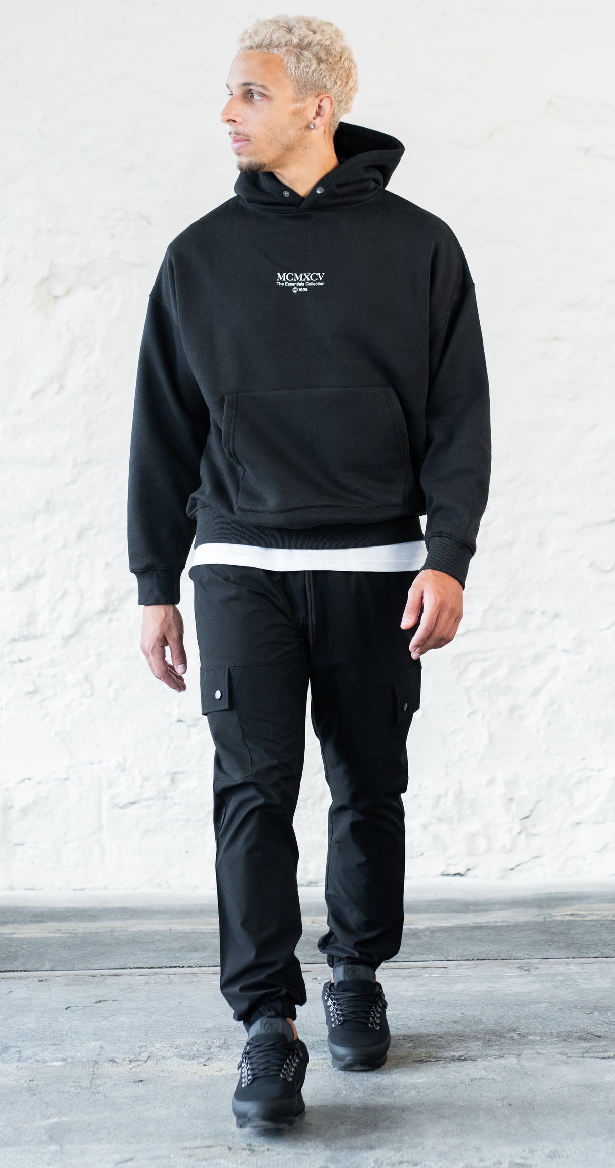 UNIT V2 CARGO PANTS - BLACK