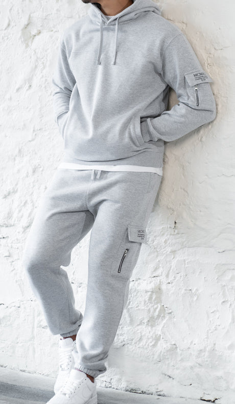 BOURNE JOGGERS - GREY MARL