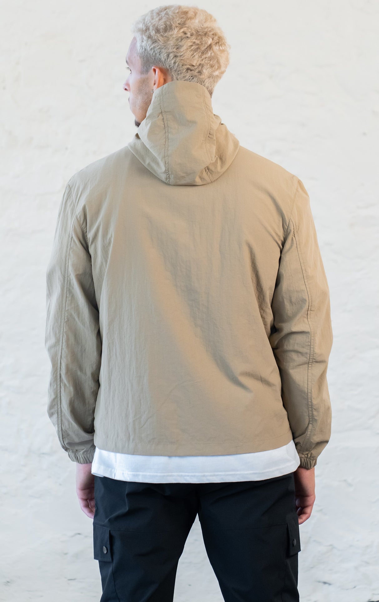 LEO TECH JACKET - STONE