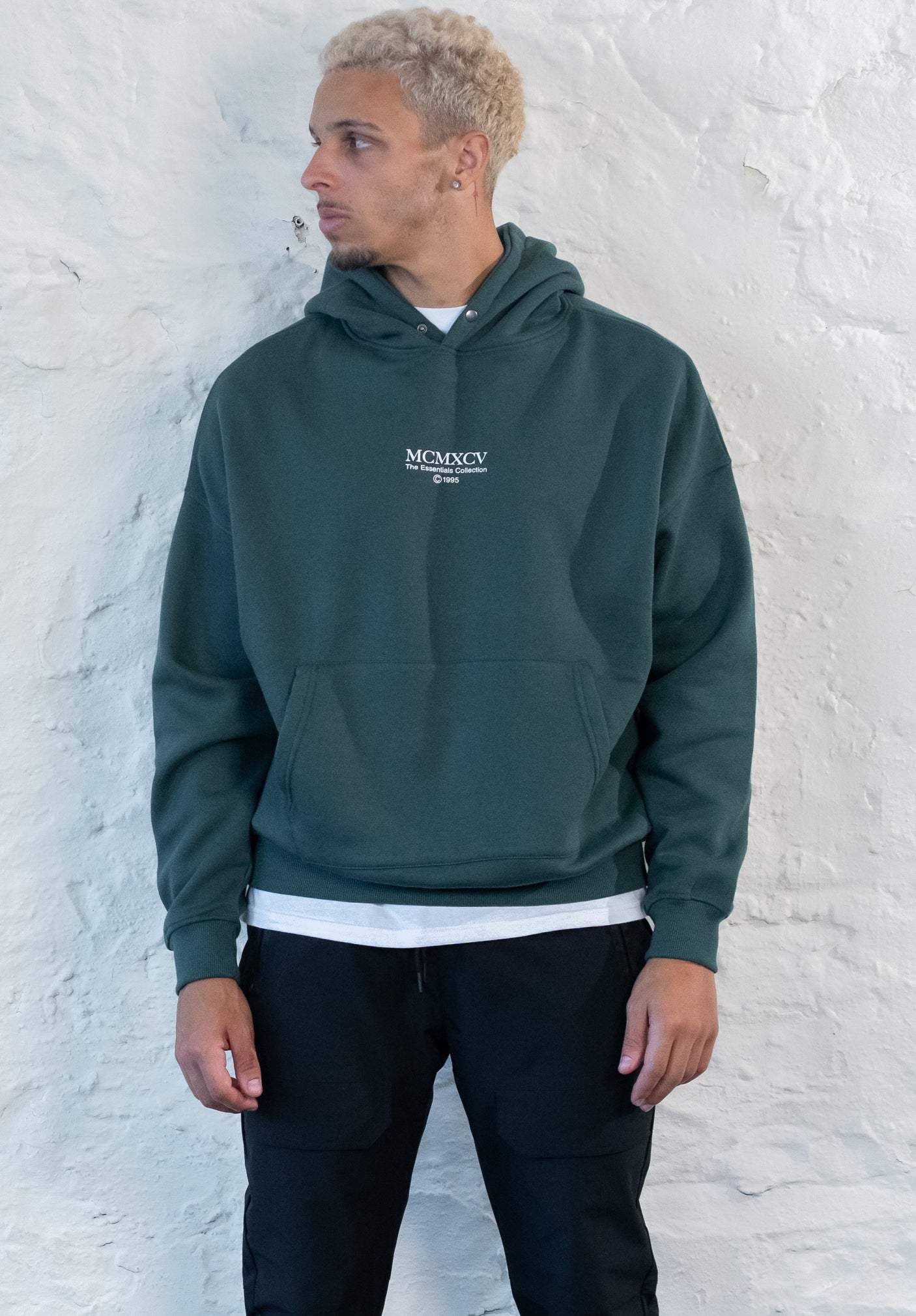 SICILY OVERSIZED HOODIE - GREEN