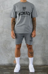 VERTEX T-SHIRT - LAVA GREY
