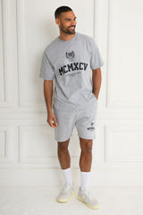 VERTEX T-SHIRT - GREY MARL