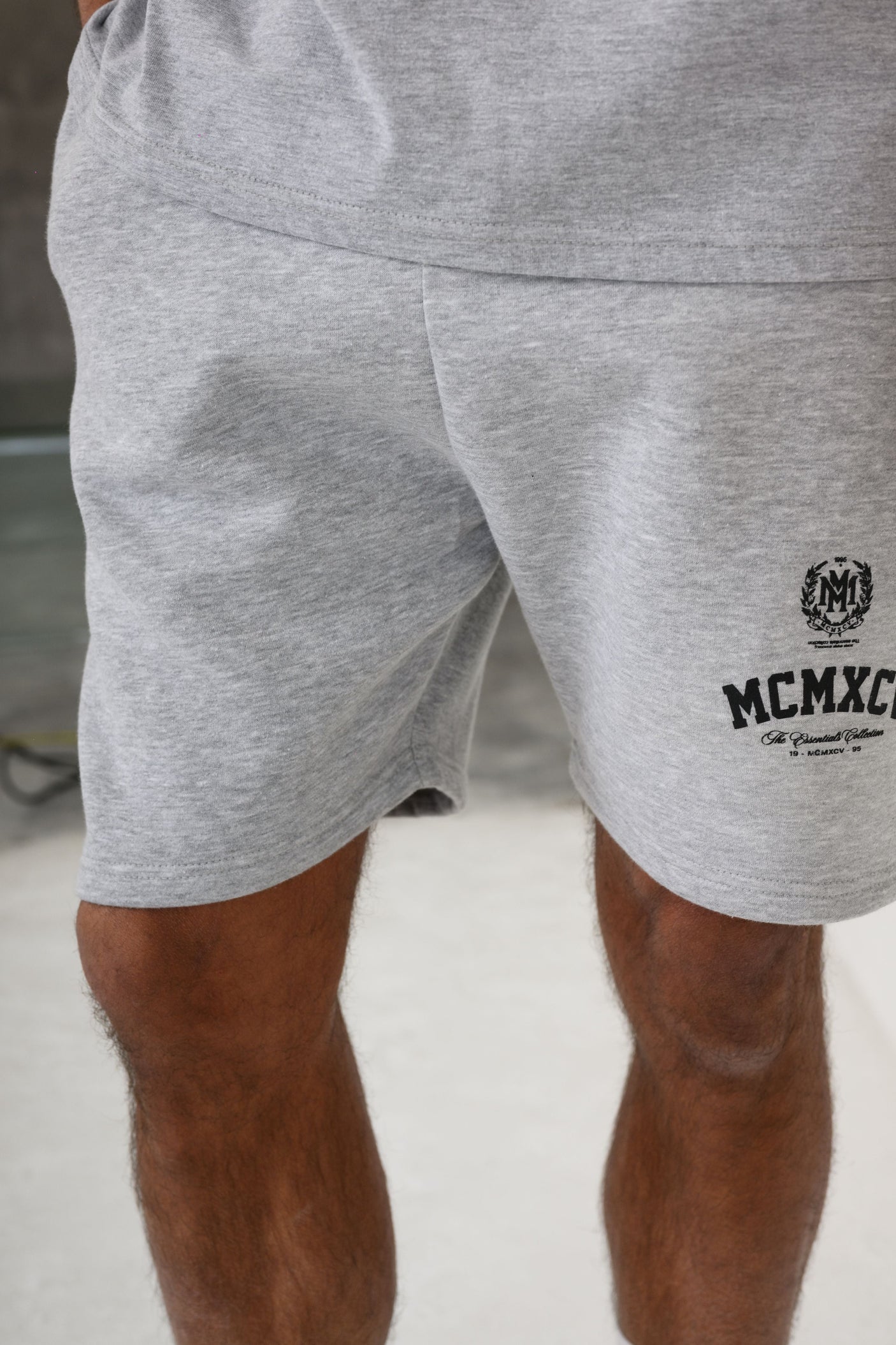 VERTEX SHORT - GREY MARL