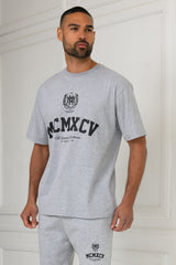 VERTEX T-SHIRT - GREY MARL
